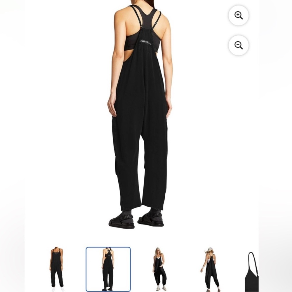 Black Sleeveless Jumpsuit - Picture 2 of 7
